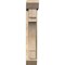 Ekena Millwork Merced Slat Rough Sawn Bracket w/ Offset Brace, Douglas Fir, 6"W x 22"D x 34"H BKT0604X22X34MRC06RDF - alternate 2